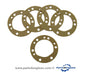 Yanmar 2GM & 3GM Raw water pump cover plate gasket set