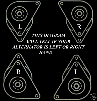 alternator mounting options - Perkins 4.203 Alternator 12V 70 amp from parts4engines.com