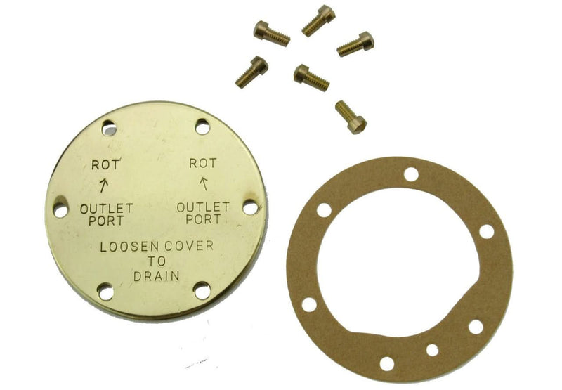 Perkins M25 raw water pump end cover kit from parts4engines.com