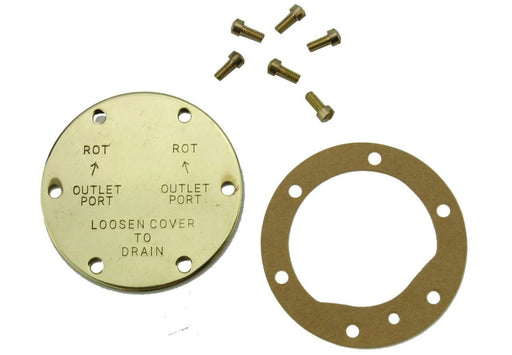 Perkins M25 raw water pump end cover kit from parts4engines.com