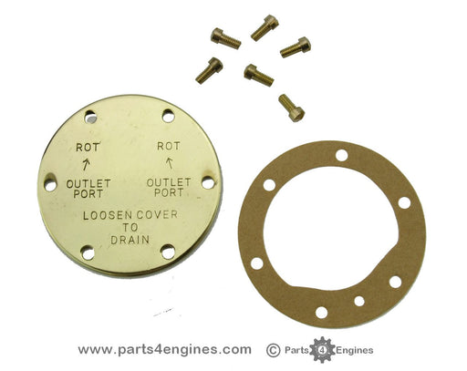 Perkins 500 series raw water pump end cover kit from parts4engines.com