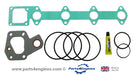 Volvo Penta D2-60 Heat Exchanger gasket and seal kit, from parts4engines.com