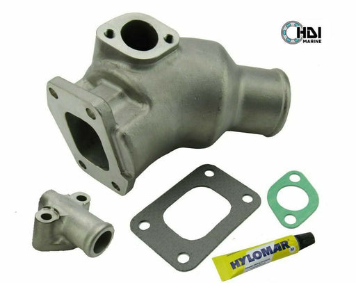 Volvo Penta MD22 Stainless Steel Exhaust Outlet And Connector