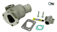 Volvo Penta D2-55C to D2-55F Stainless Steel Exhaust Outlet Elbow with Connector