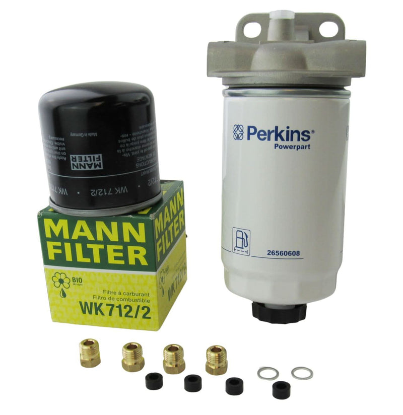 Perkins 4.108 and 4.107 'Spin-On' Fuel Filter Conversion Kit