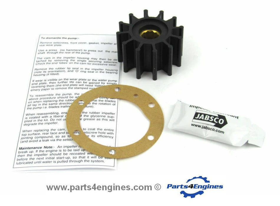 Perkins Prima M80T Raw Water Pump Impeller, Service & Rebuild Kit