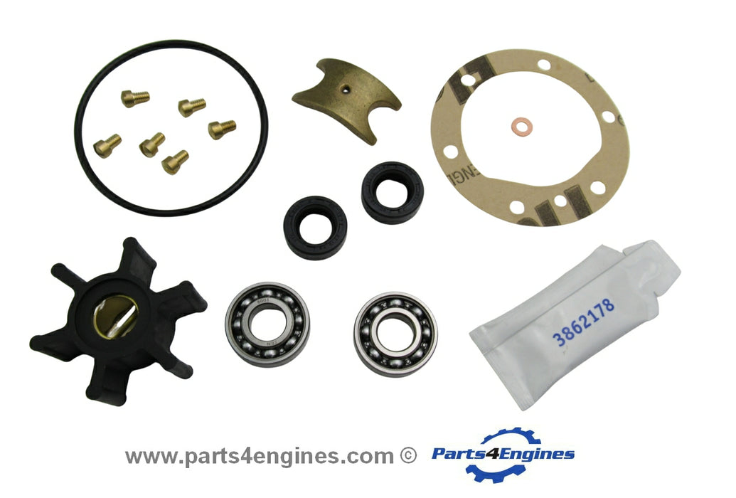 Perkins Perama M25 Raw Water Pump, Impeller & Service Kit