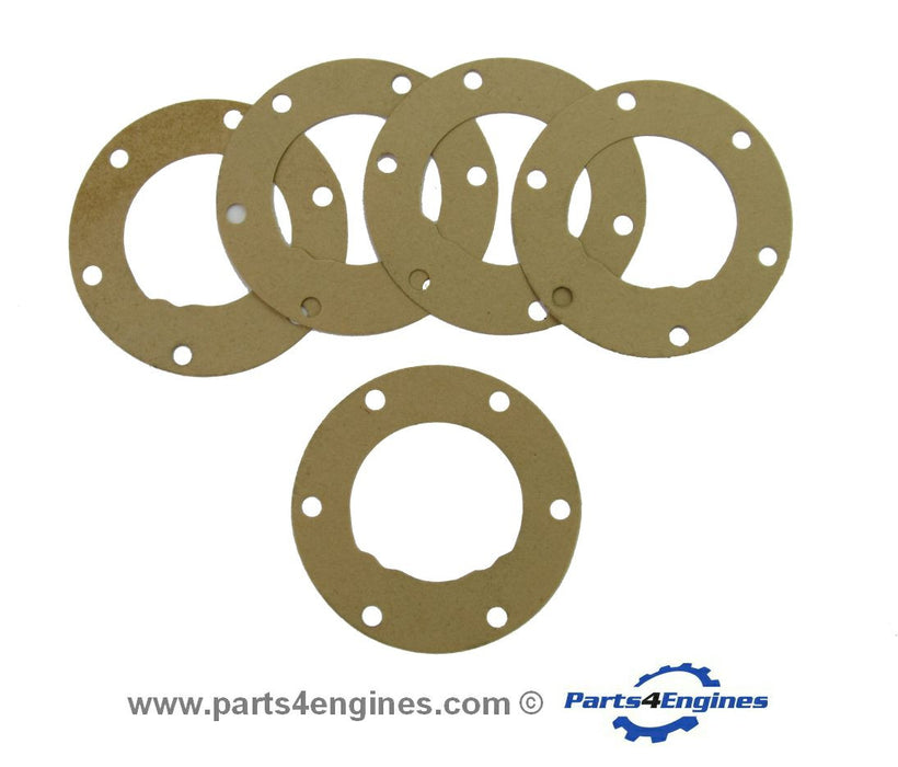 Perkins M20 Raw water pump cover plate gasket set, from parts4engines.com