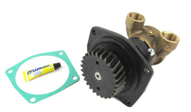 Threaded version - Perkins M90 Raw Water pump from parts4engines.com