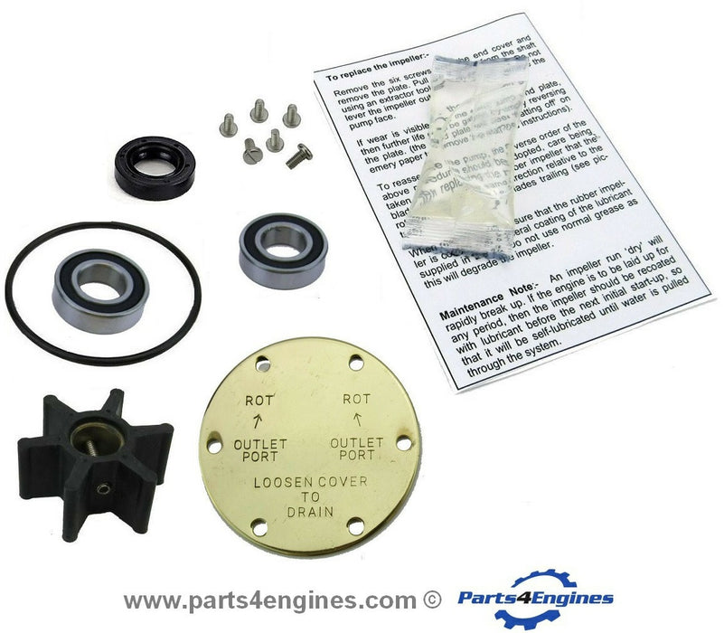 Yanmar 2YM15 Raw water pump rebuild kit - parts4engines.com