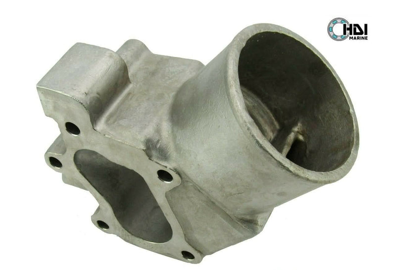 Volvo Penta D2-60F Exhaust Outlet Elbow & Connector Kit (Stainless Steel)