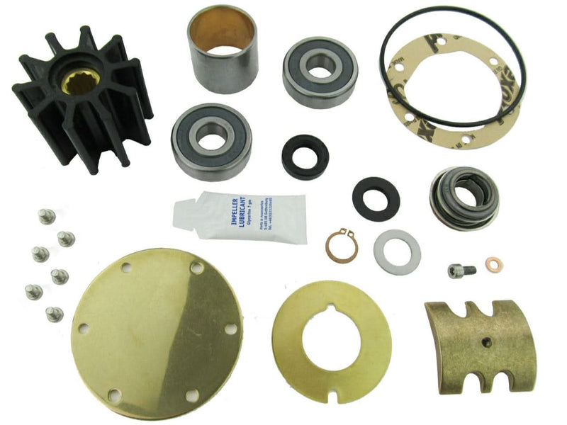 Perkins M130C & M135  Raw water pump rebuild kit, from parts4engines.com
