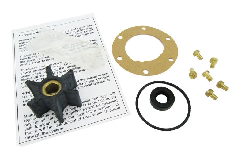 Volvo Penta MD2020 raw water pump early rebuild kit from Parts4engines.com